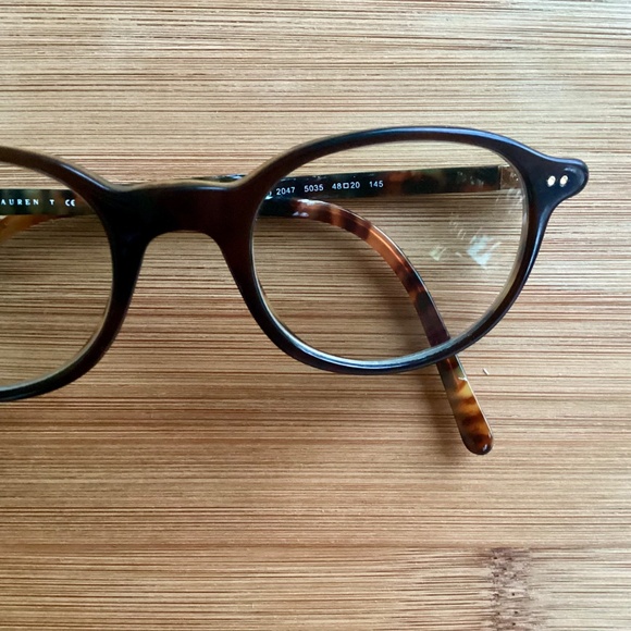 Polo Ralph Lauren Eyeglasses Frames 2047-5035 Brown Tortoise 48-20 145 Designer - Picture 4 of 12